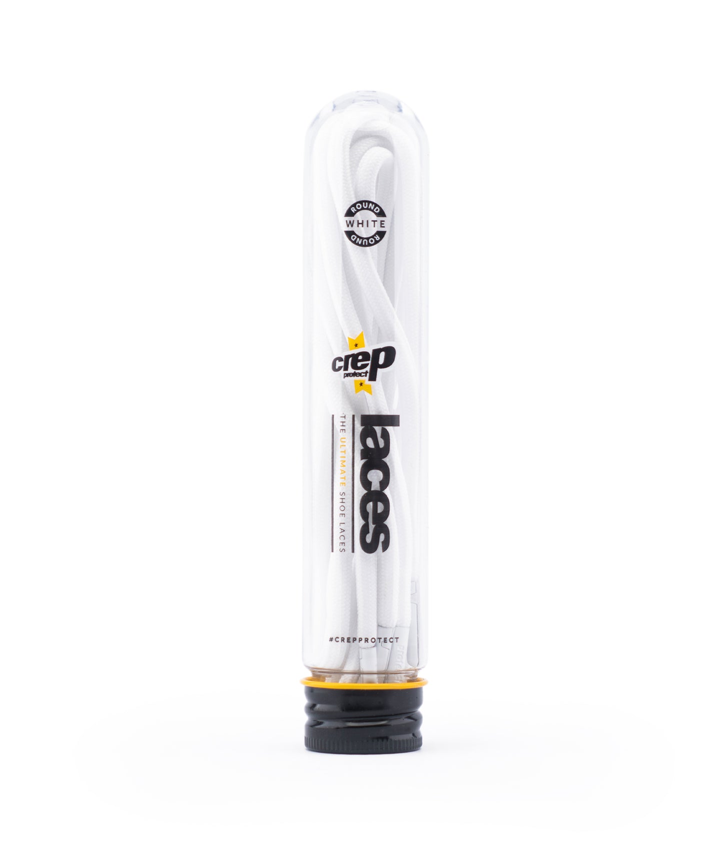 Crep Protect White Round Lace White Tip