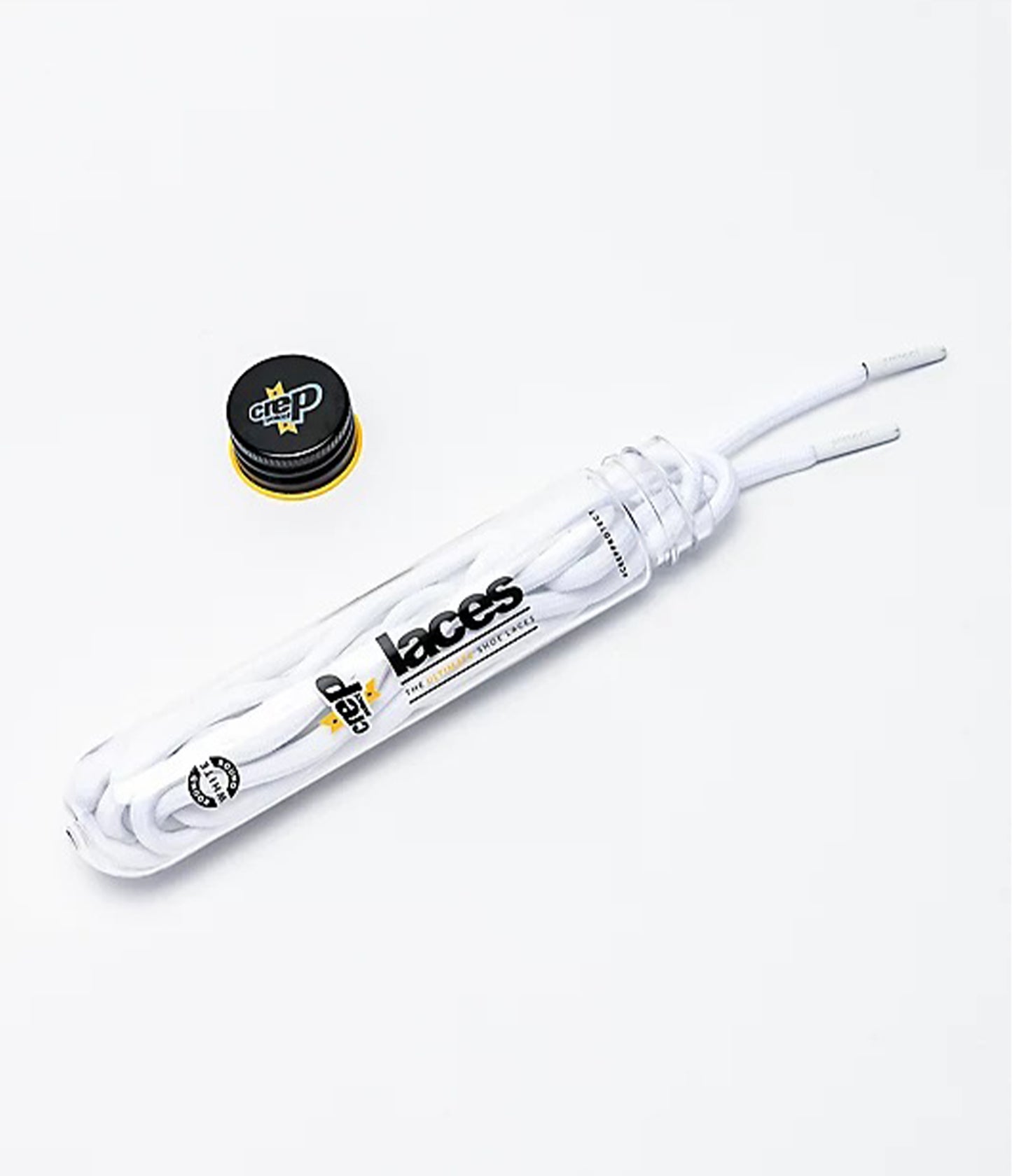 Crep Protect White Round Lace White Tip