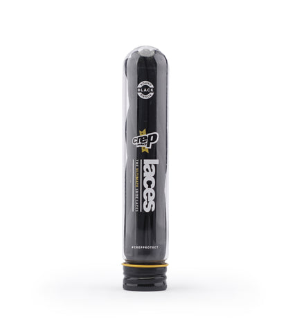 Crep Protect Black Round Lace  Black Tip