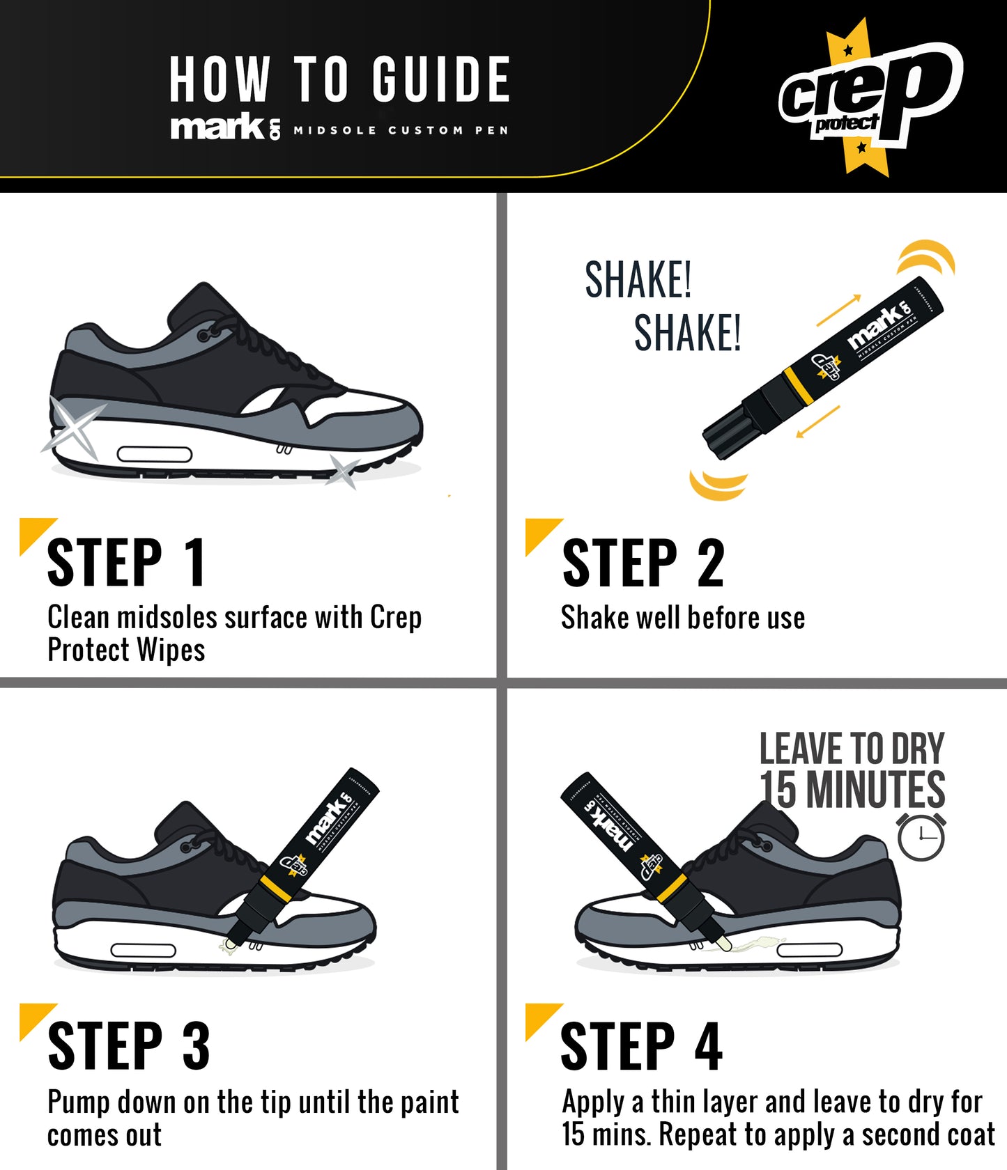 Crep Protect Mark-On Midsole Custom Pen